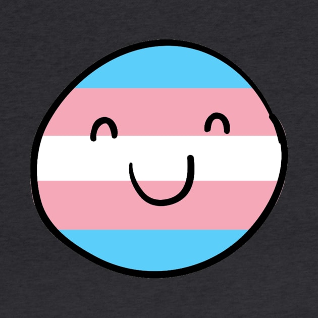 Transgender Smiley Face by WhateverTheFuck